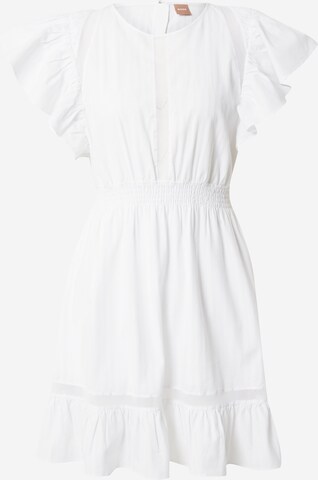 BOSS Платье 'Destina' в Белый: спереди