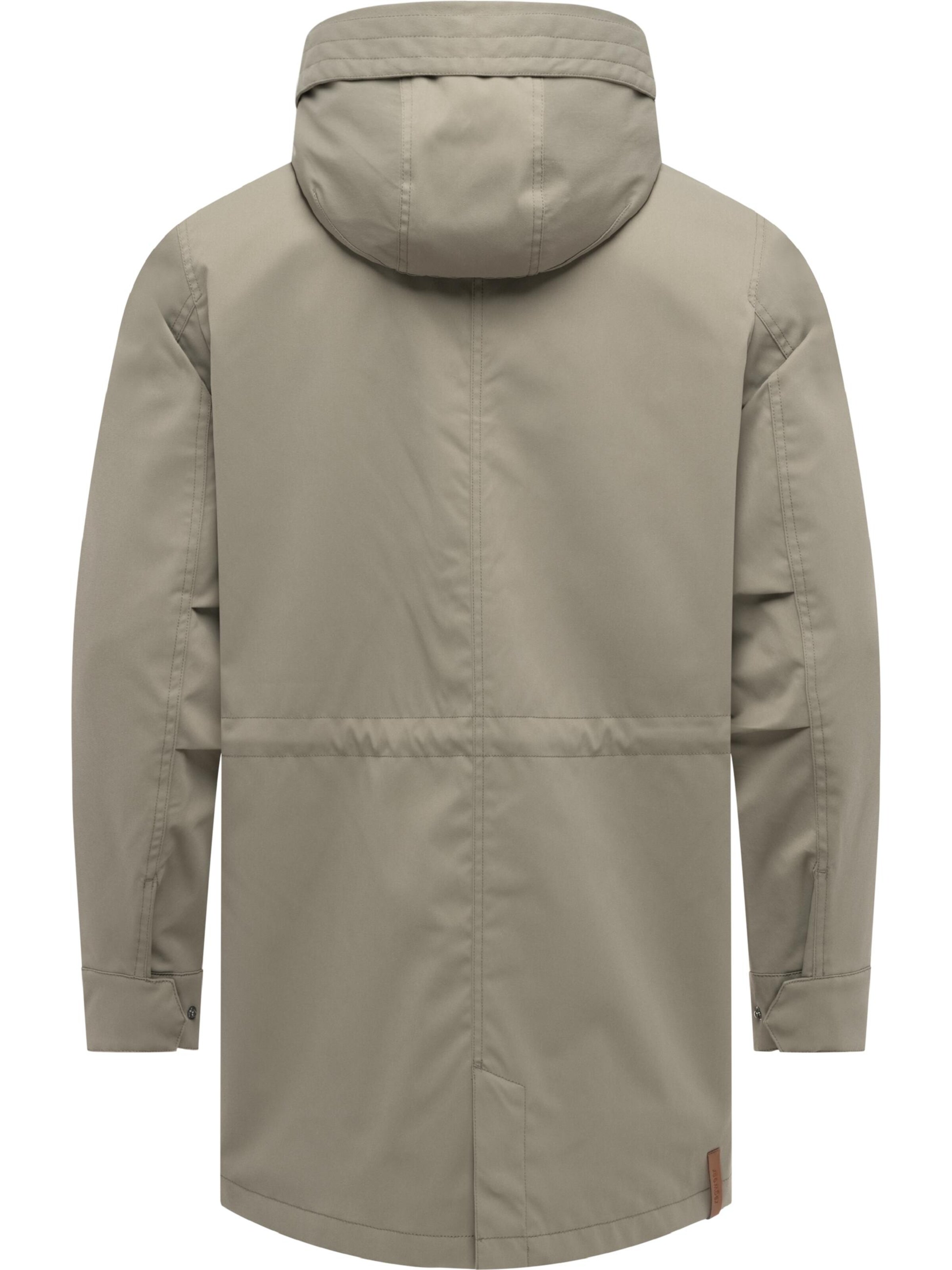 Ragwear Between-seasons coat 'Mr Smithem Twill' in Green