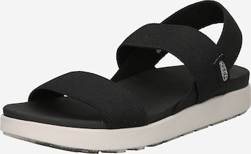 KEEN - Sandália 'Elle' em preto: frente