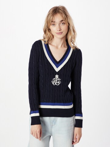 Lauren Ralph Lauren Pullover 'MEREN' in Blau: Vorderseite