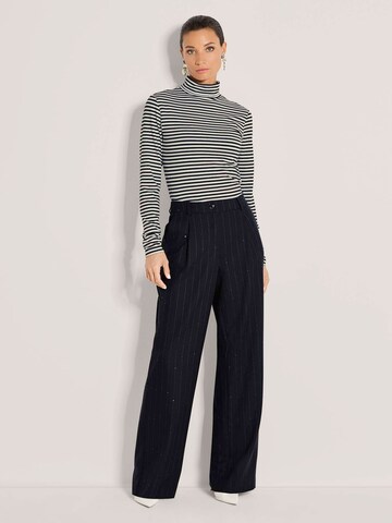 Loosefit Pantalon à pince MADELEINE en bleu