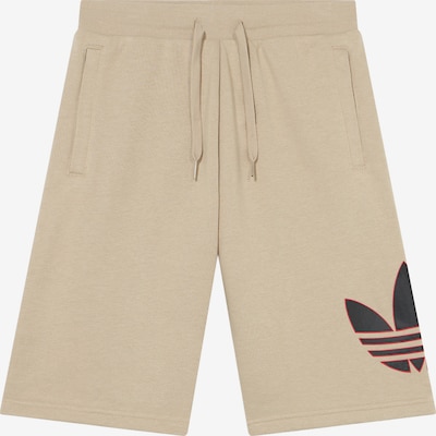 Kelnės iš ADIDAS ORIGINALS, spalva – smėlio spalva / kraujo spalva / juoda, Prekių apžvalga