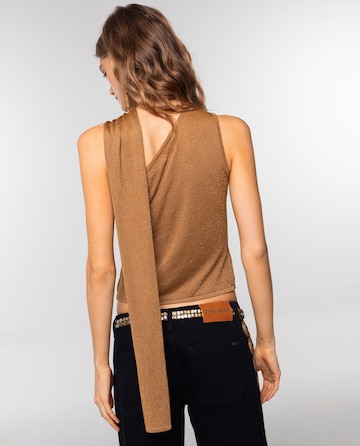 Haut THE-ARE en marron