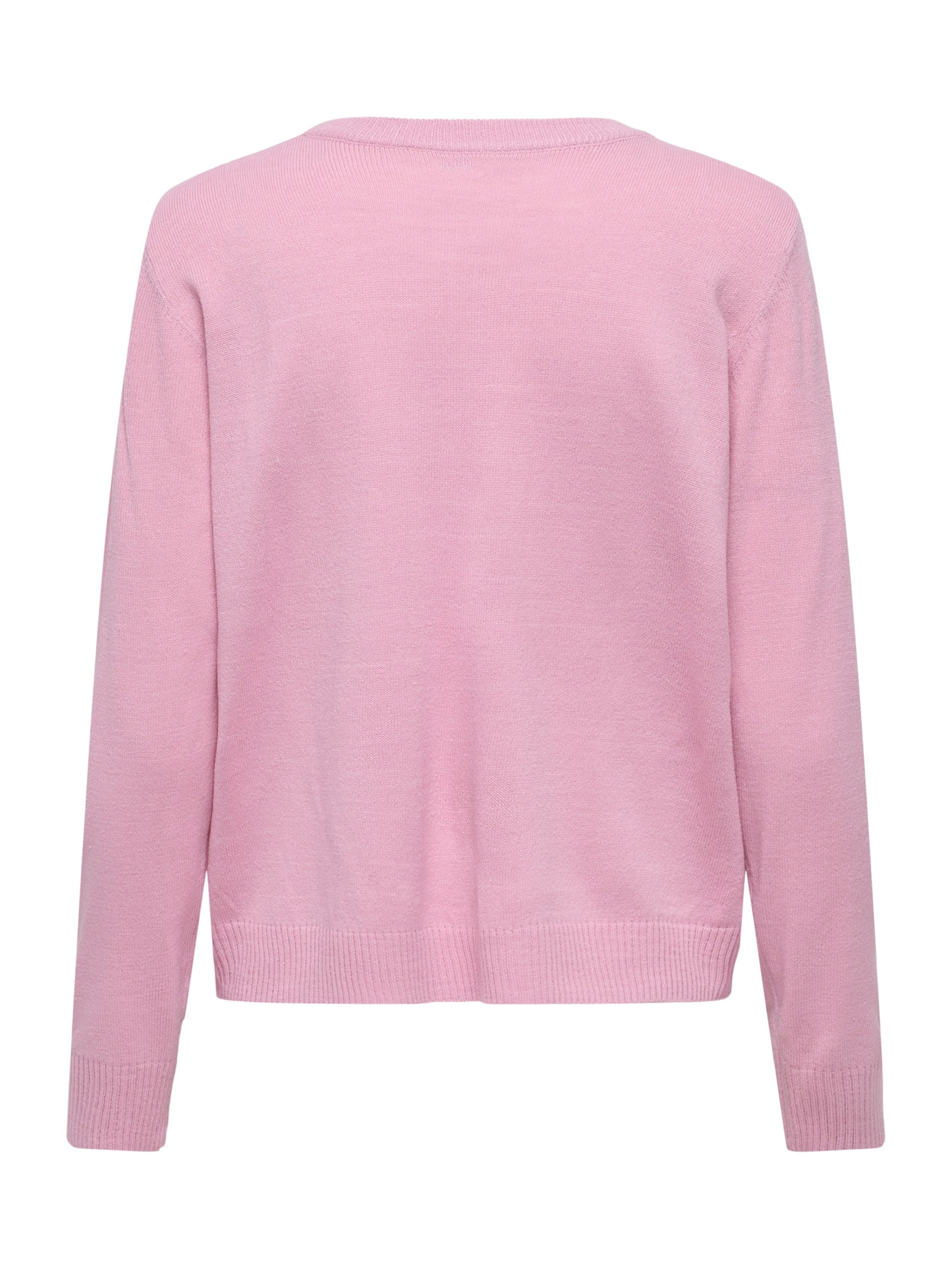 Pulover 'ONLXMAS SHINE' de la ONLY pe roz