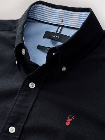 Slim fit Camicia di Next in nero