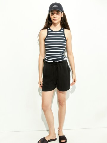 Loosefit Pantalon 'VAANNA LINO' ARMEDANGELS en noir