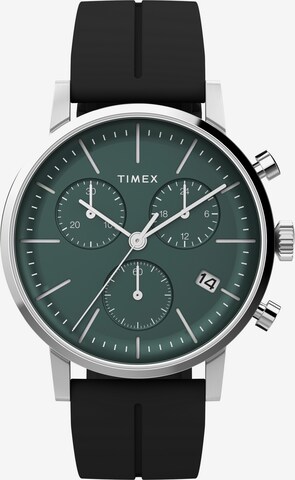 TIMEX Analoog horloge 'MIDTOWN' in Zwart: voorkant