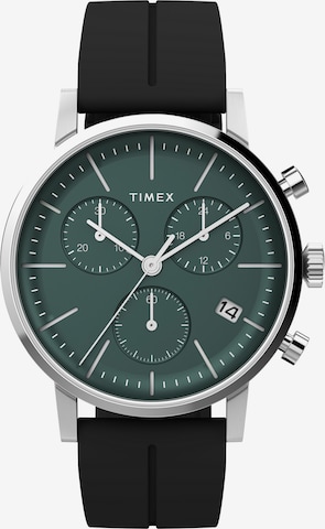 TIMEX Analoog horloge 'MIDTOWN' in Zwart: voorkant