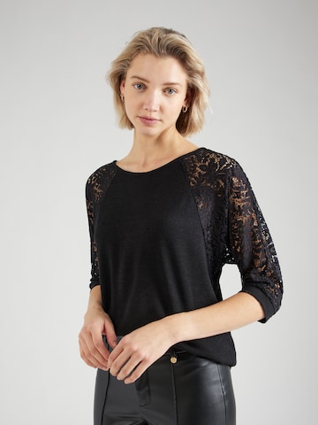 ABOUT YOU Shirt 'Elora' in Zwart: voorkant