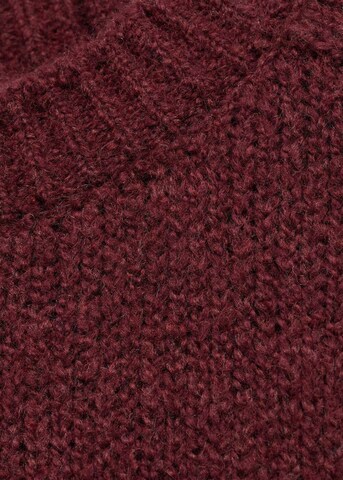MANGO MAN Pullover 'Moses' in Rot