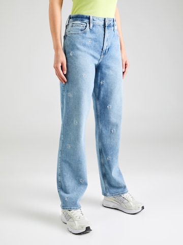 HOLLISTER Loosefit Jeans i blå: framsida
