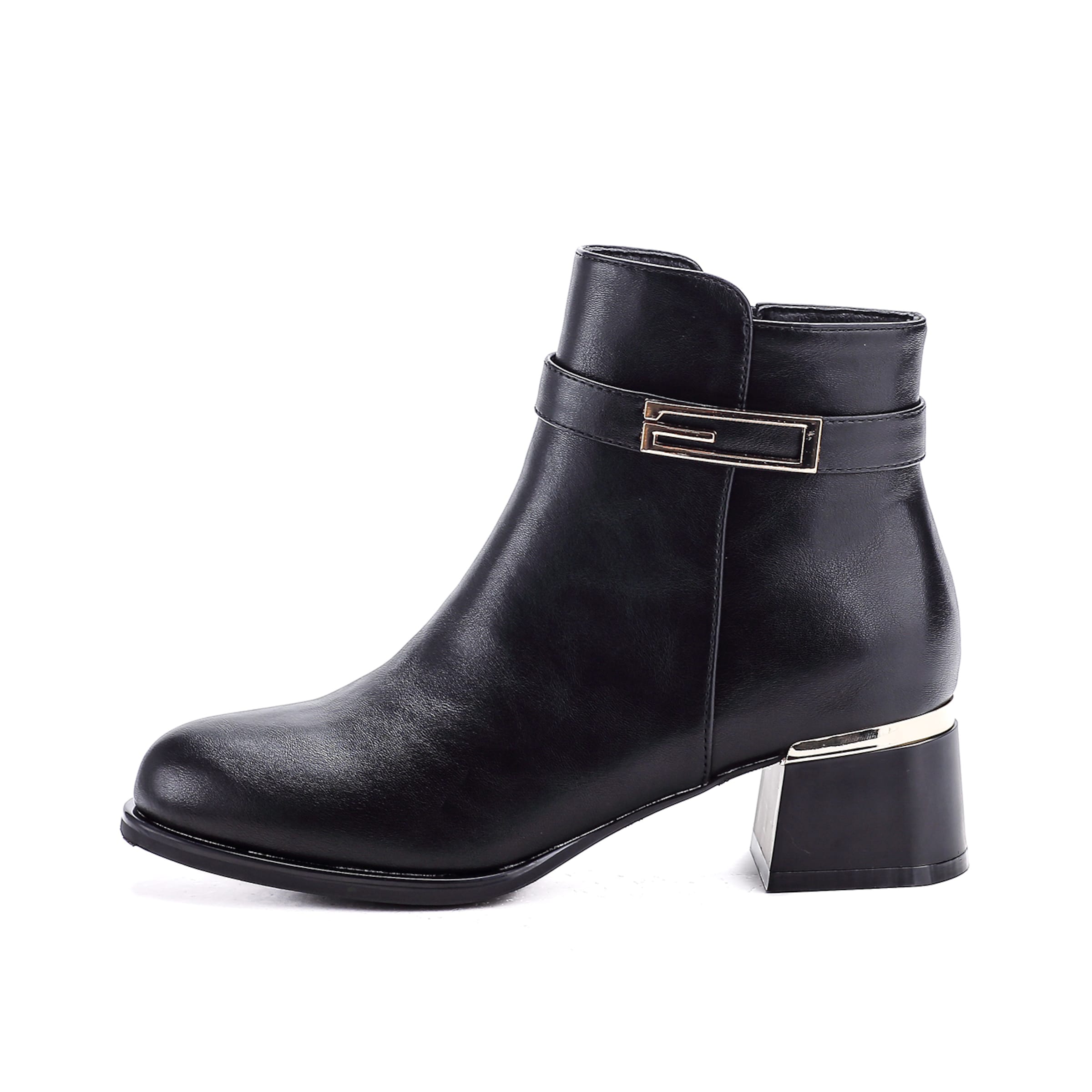 Ankle boots di Elara in nero