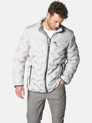 BABISTA Between-season jacket in Grey: front