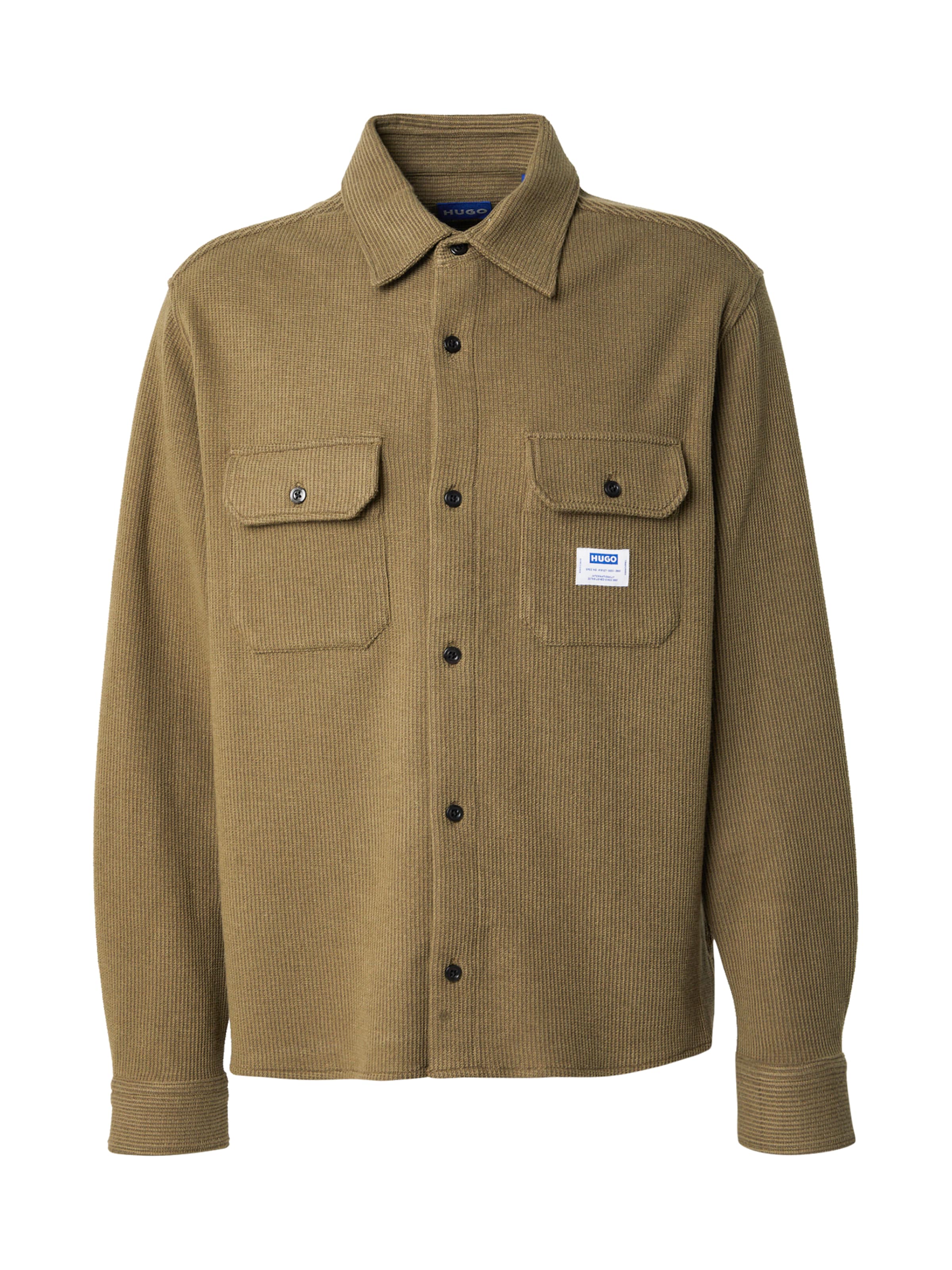 HUGO Πουκάμισο 'Ekynone' σε χακί, Άποψη προϊόντος