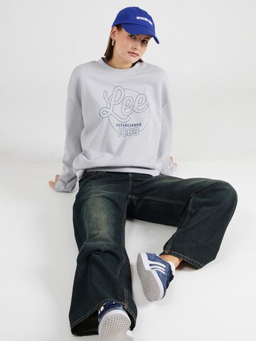 Lee Sweatshirt 'LOGO SWS' in Grey