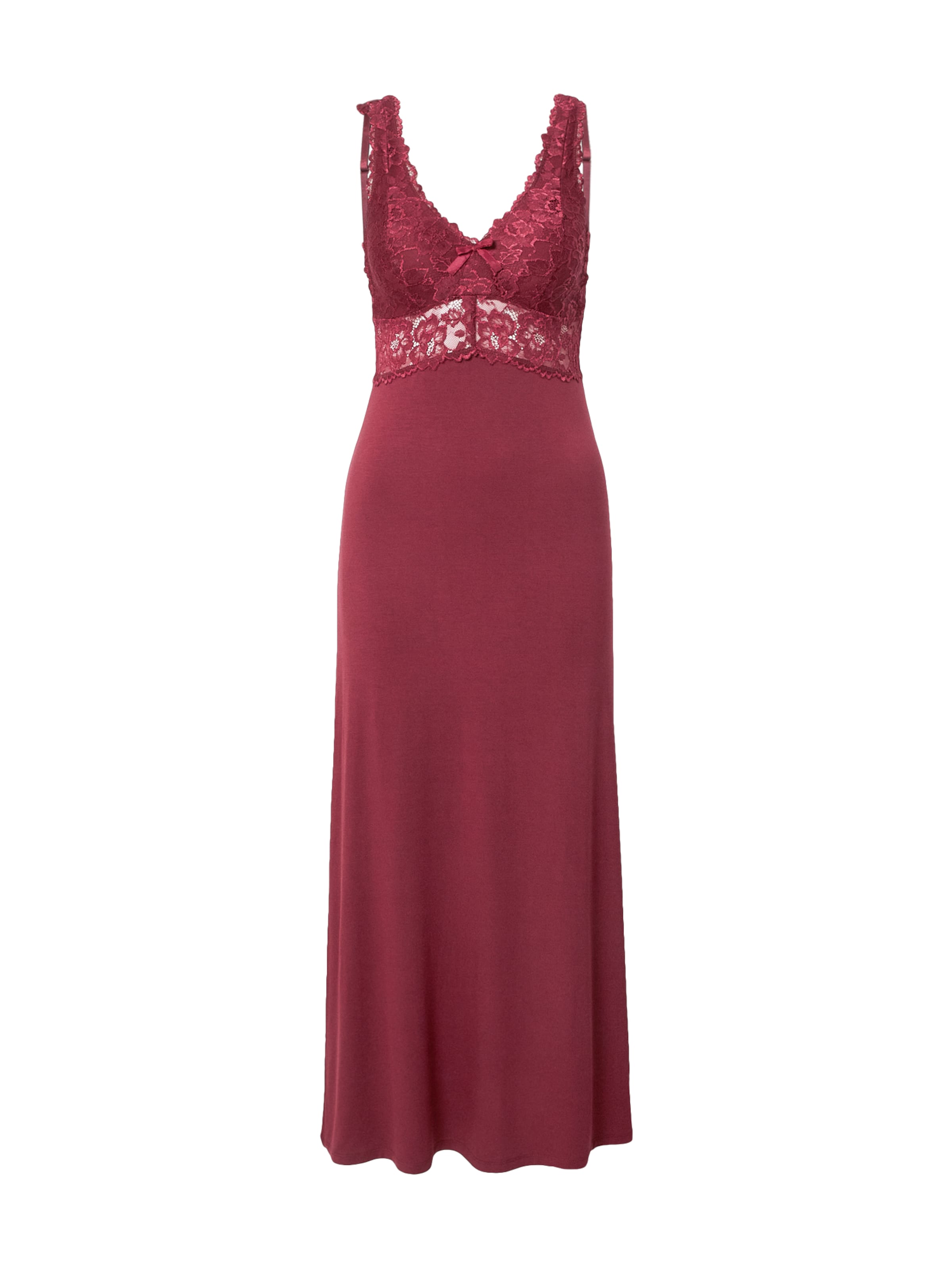 Hunkemöller Nachthemd 'Nora' in Rood: voorkant