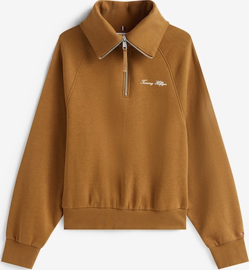 Felpa 'CLASSIC' di TOMMY HILFIGER in marrone: frontale