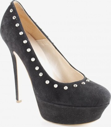 Mai Piu Senza Plateau-Pumps 39 in Schwarz: predná strana