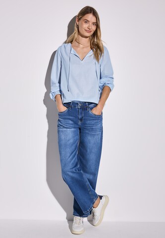STREET ONE Bluse in Blau