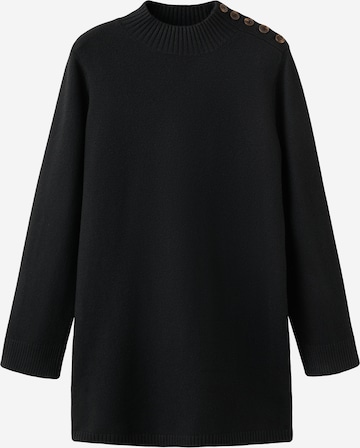 MANGOPletena haljina 'HARRY' - crna boja: prednji dio