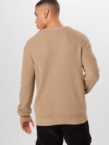 Urban Classics Knit cardigan in Beige