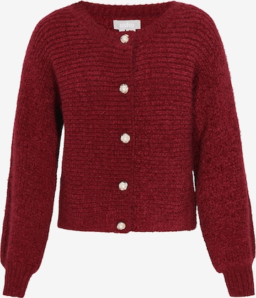 raudona Usha Kardiganas: priekis