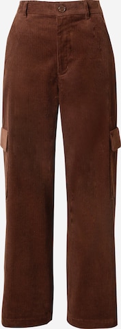 MonkiLoosefit Cargo hlače - smeđa boja: prednji dio