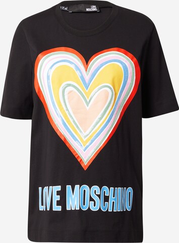 Love Moschino - Camisa em preto: frente