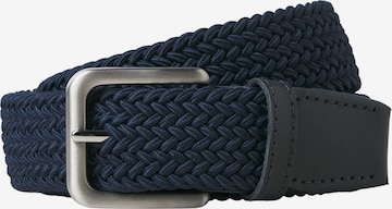 JACK & JONES Belt 'JACSPRING Braided' in Blue: front