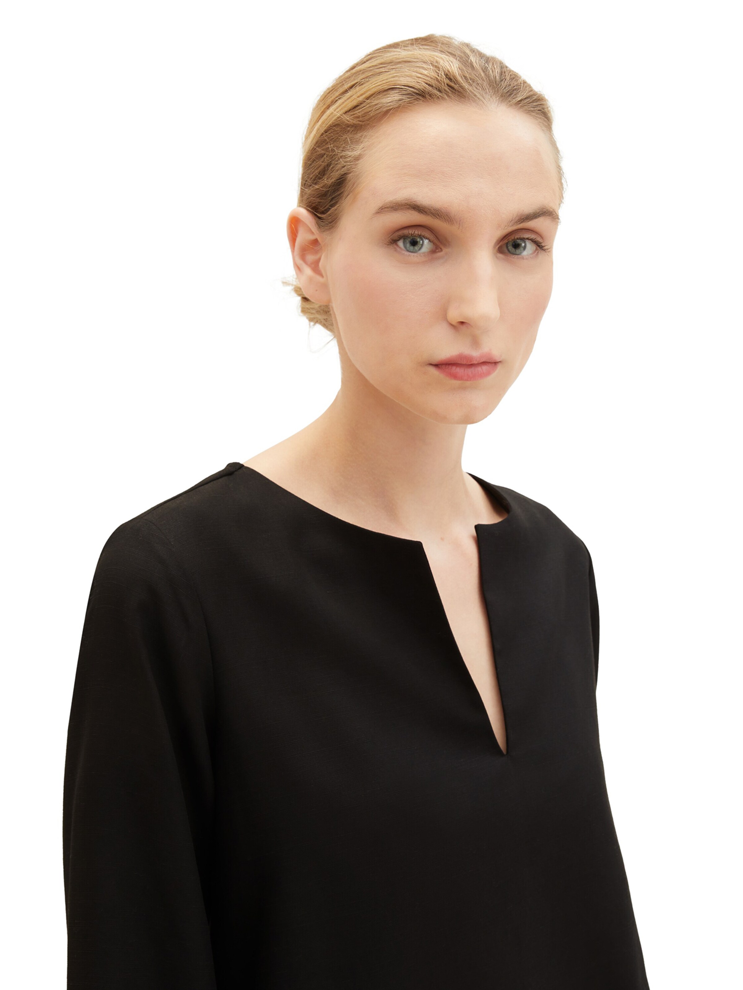 Chemisier TOM TAILOR en noir