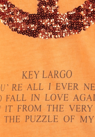 Key Largo Shirt 'Pax' in Orange