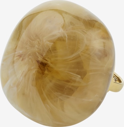 Pilgrim Ring 'Aase' in de kleur Bruin / Goud, Productweergave