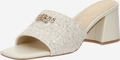 GUESS Pantolette 'GAIDE' in creme, Produktansicht