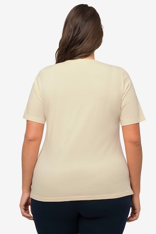 T-shirt Ulla Popken en beige