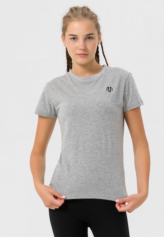 MOROTAI Performance Shirt 'Naka' in Grey: front