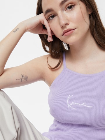 Tops en tricot Karl Kani en violet