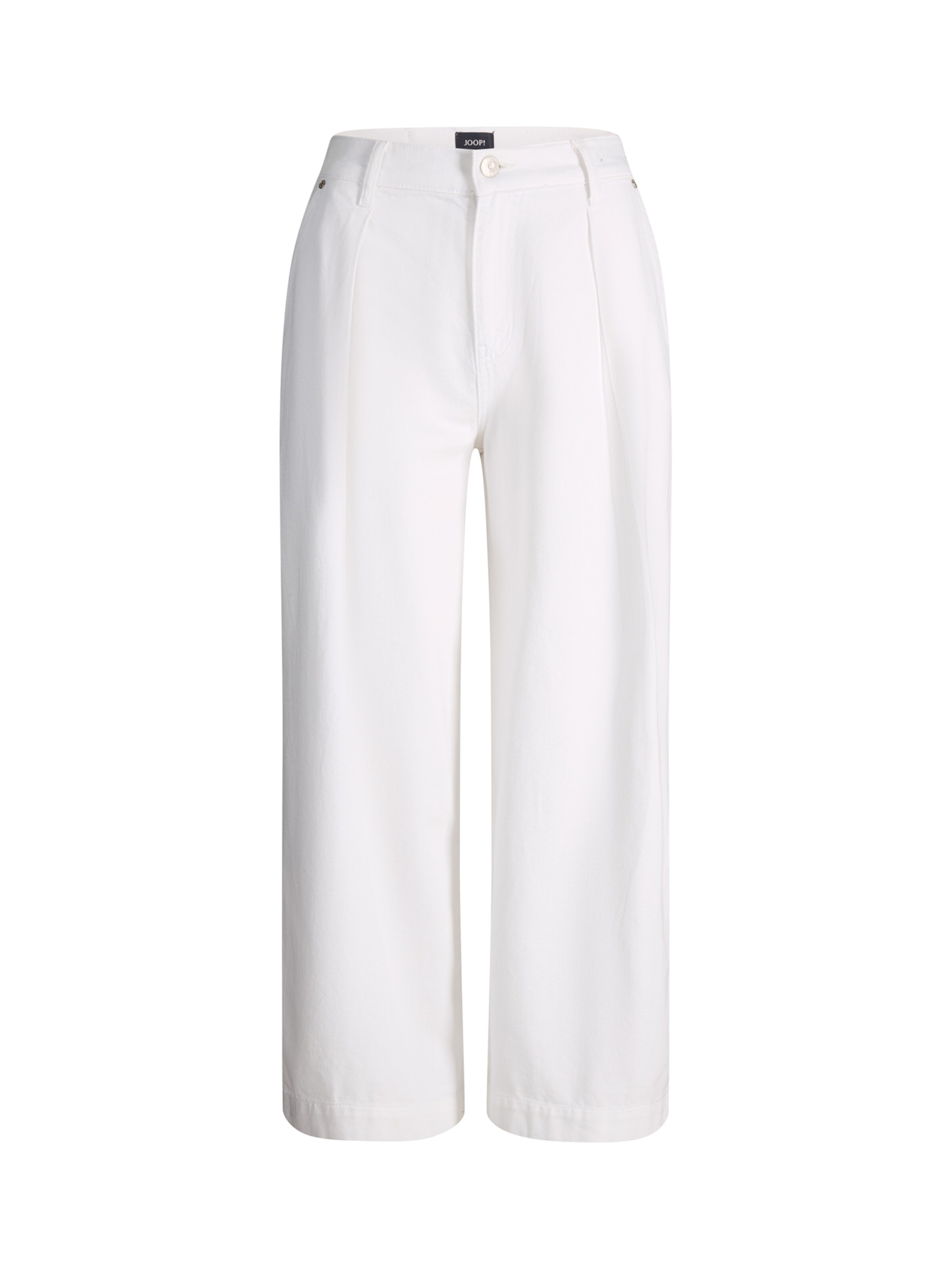JOOP! Wide Leg Jeans 'Enrica' in Weiß: Vorderseite