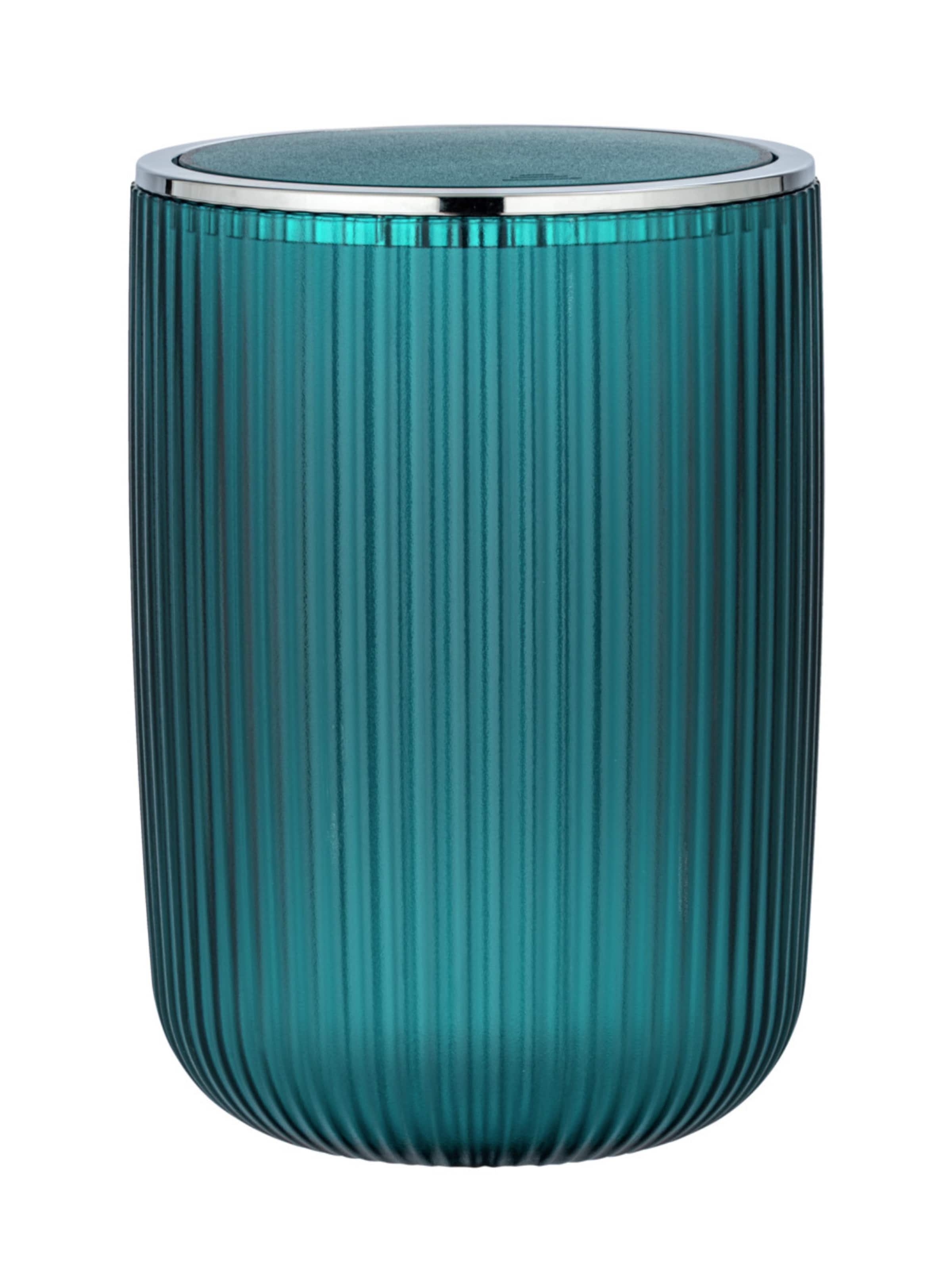 Wenko Eimer 'Agropoli' 5,5l in Grün: Vorderseite