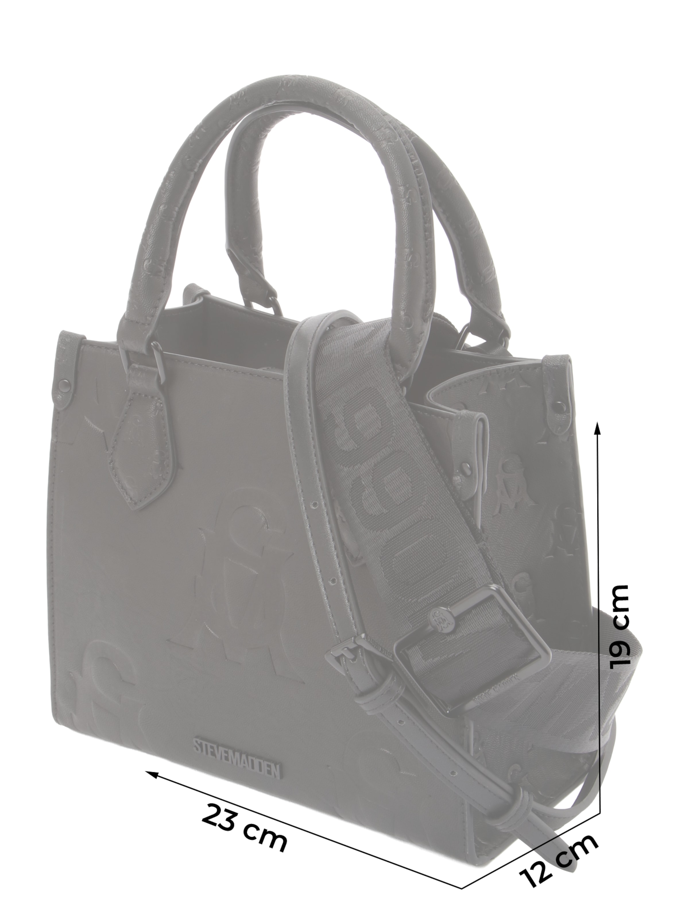 STEVE MADDENRučna torbica 'Brola' - crna boja