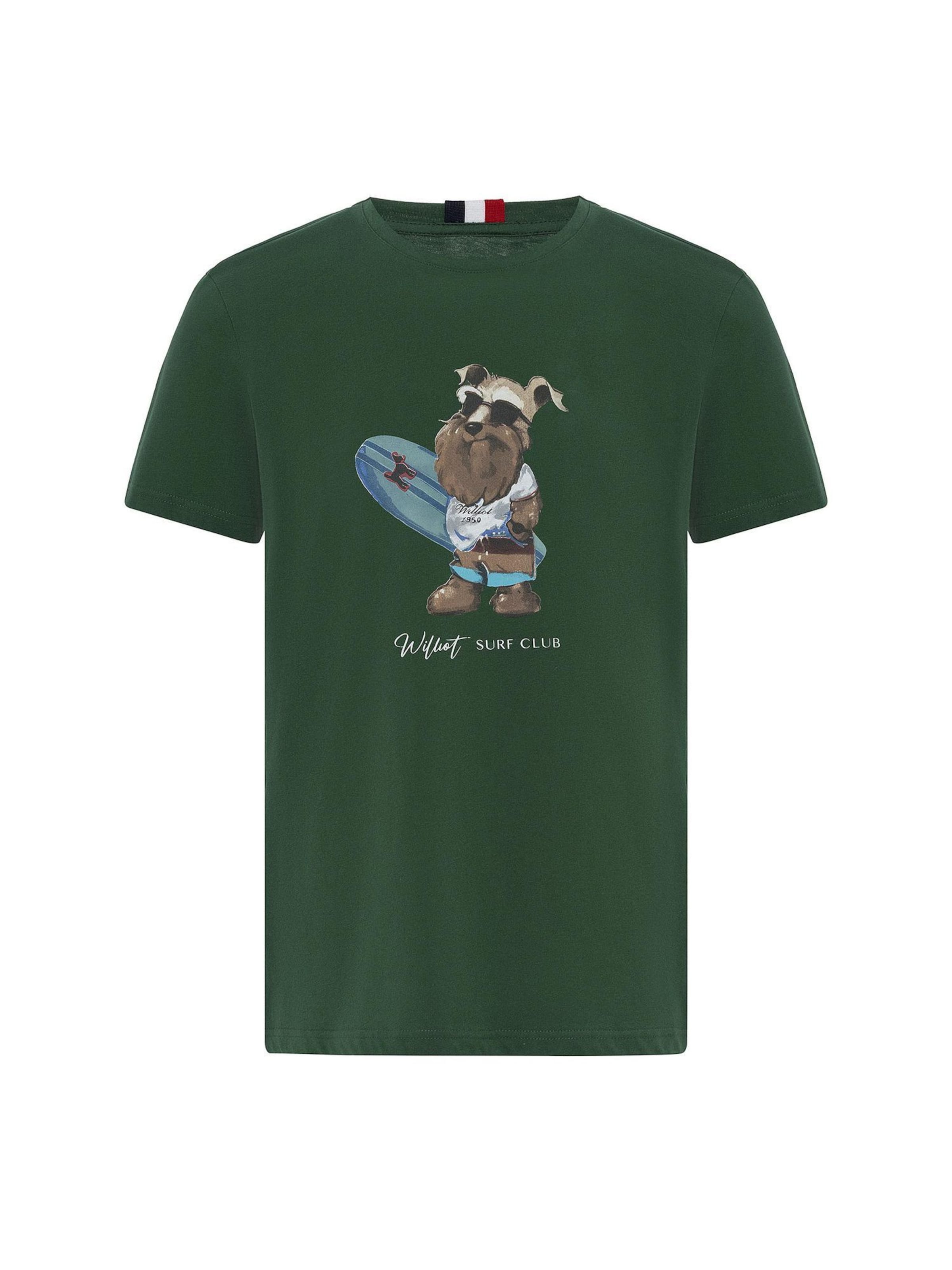 T-Shirt Williot en vert : devant