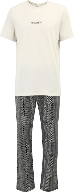 Calvin Klein Underwear Pyjama in Hellgrau Calvin Klein Underwear Pyjama in Hellgrau