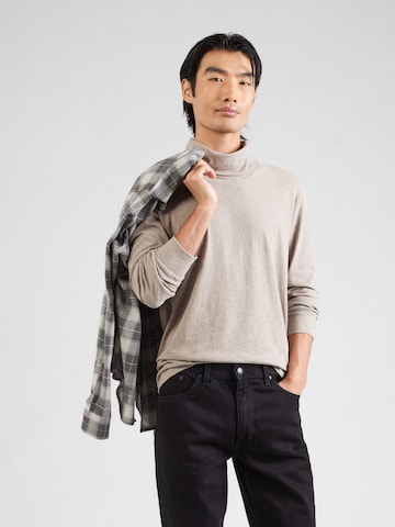 s.Oliver Shirt in Beige: front