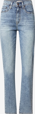 mėlyna LEVI'S ® Prigludęs Džinsai '724™ High Rise Straight': priekis