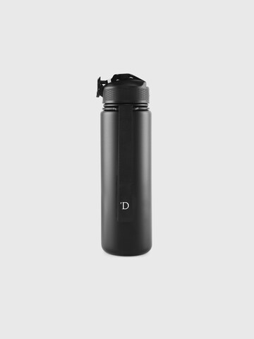 Dutch'D Drinking Bottle 'Straw Thermo' in Black