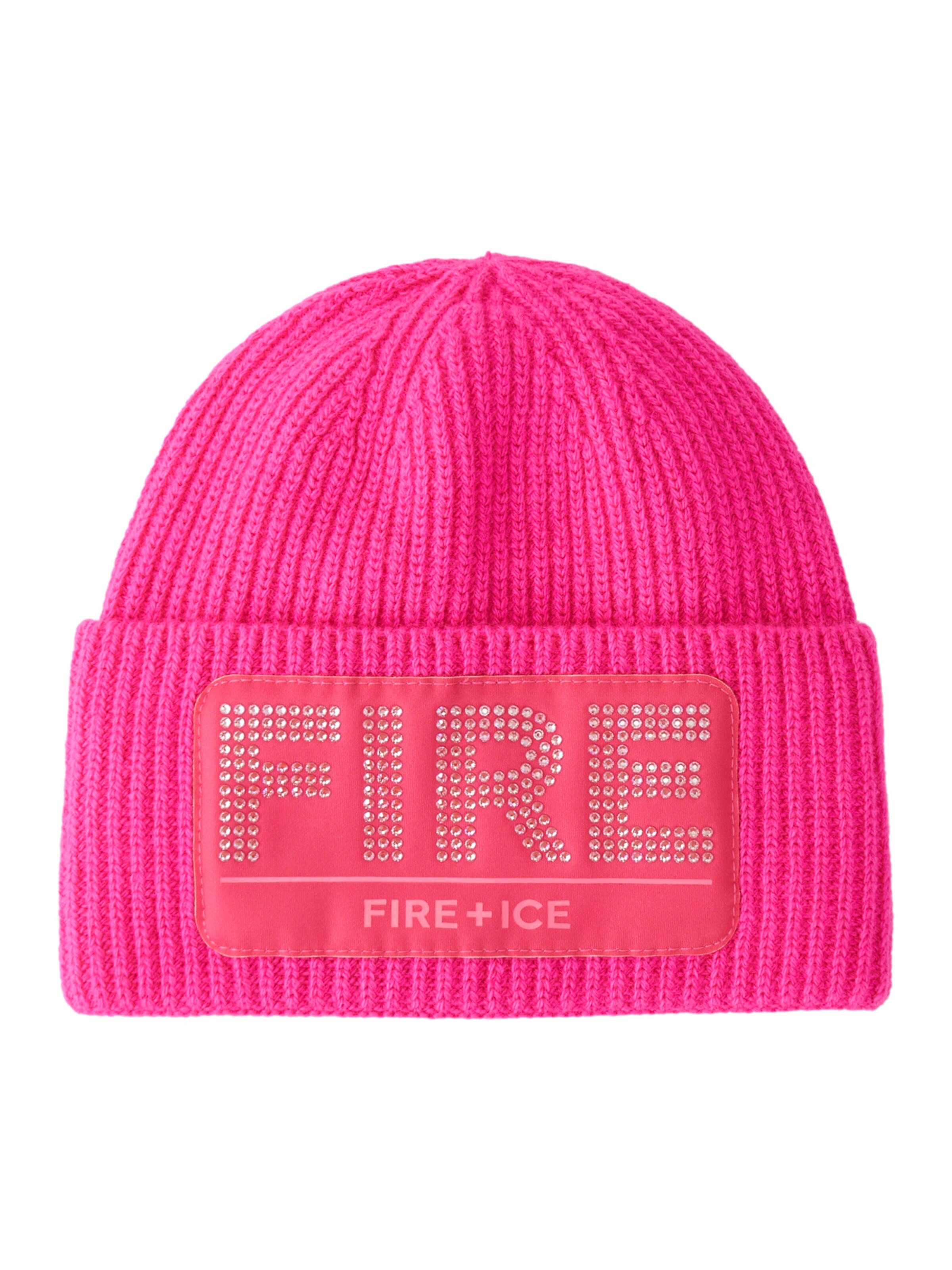 Bogner Fire + Ice Beanie 'Aneli' in Pink: front