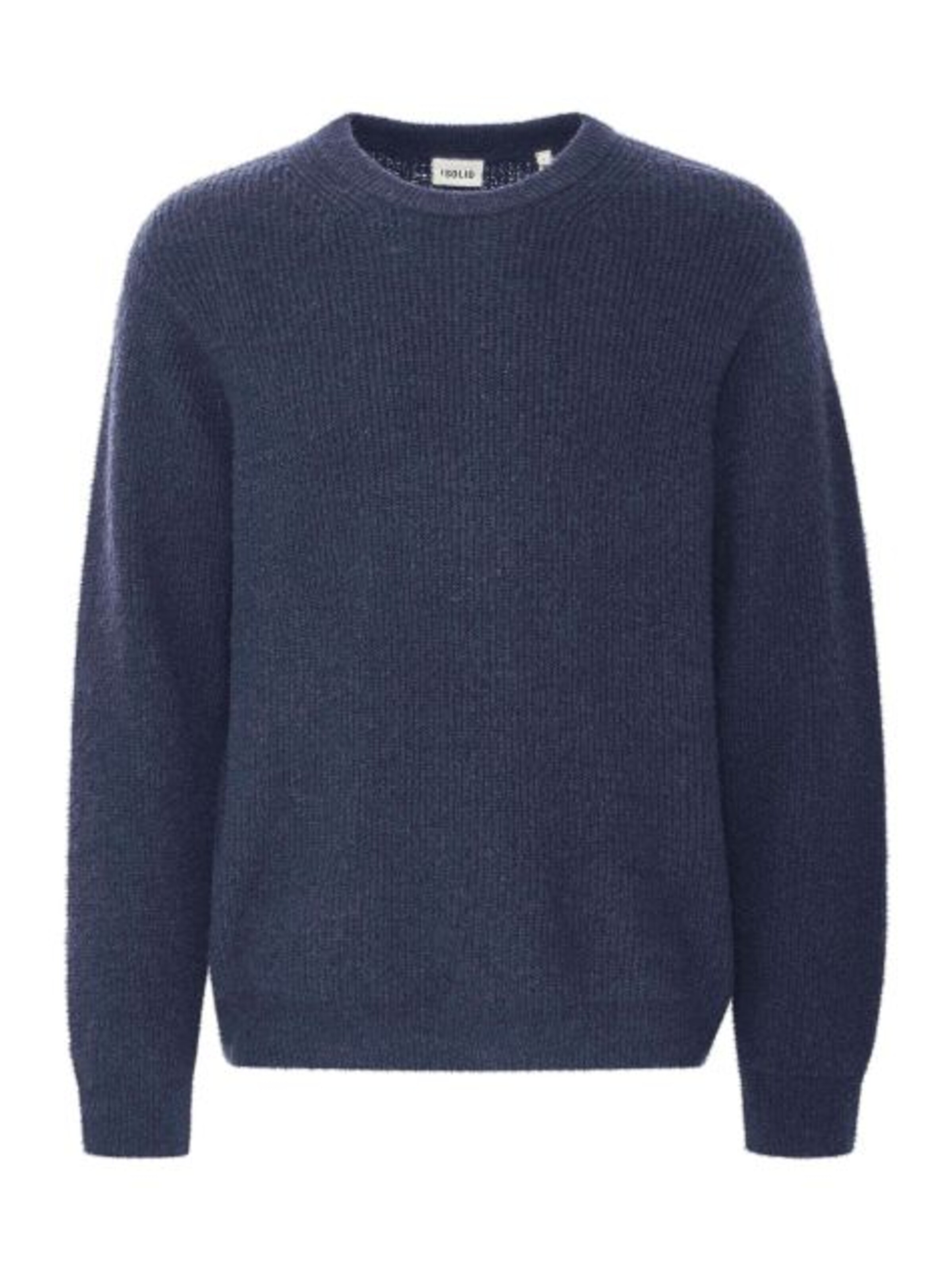 !Solid - Pullover ' SDMACK ' em azul: frente