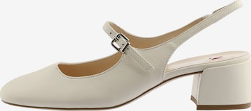 Décolleté sling 'Lilian' di Högl in beige: frontale