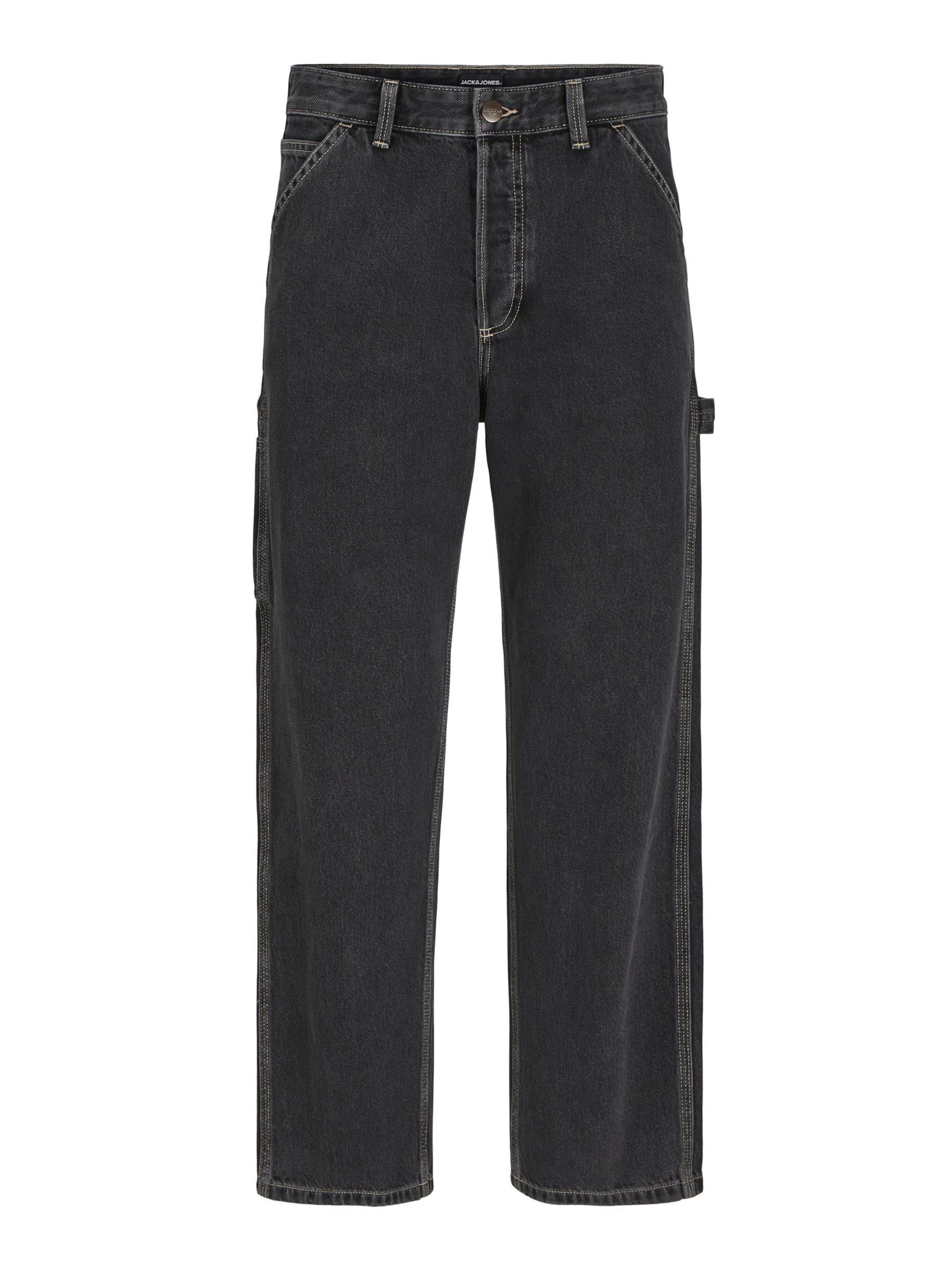 JACK & JONES Jeans 'JJIAlex JJCarpenter' in Black denim, Item view