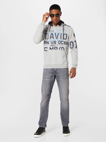 Sweat-shirt 'Ocean´s Seven II' CAMP DAVID en gris