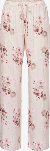 Hanro Pajama Pants ' Sleep & Lounge ' in Pink: front